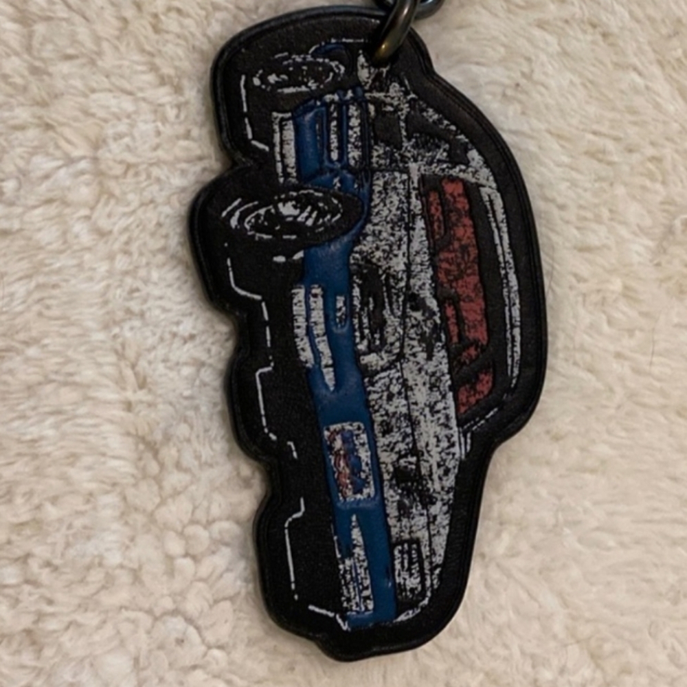 Coach Race Sports Car Keychain Bag Charm Limited Edition ❤️